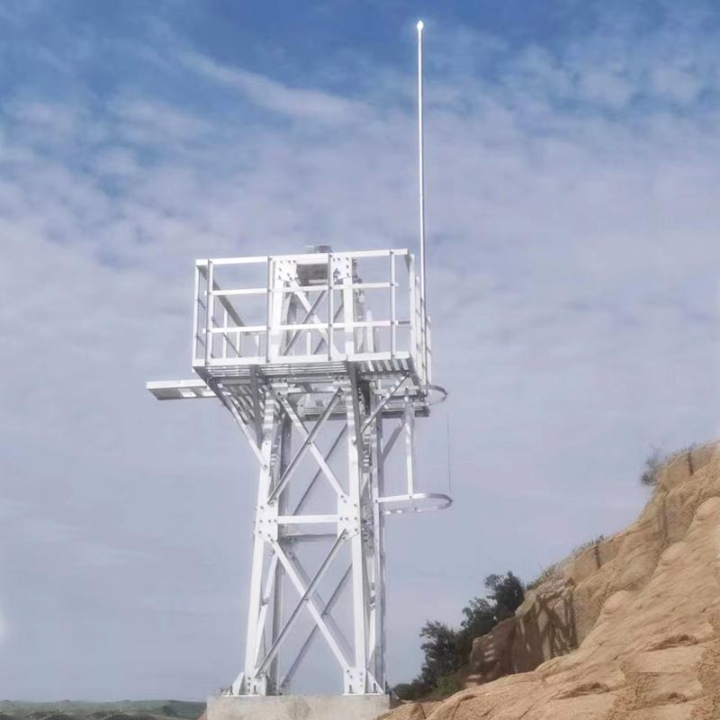 Torre di monitoraggio in acciaio ad angolo