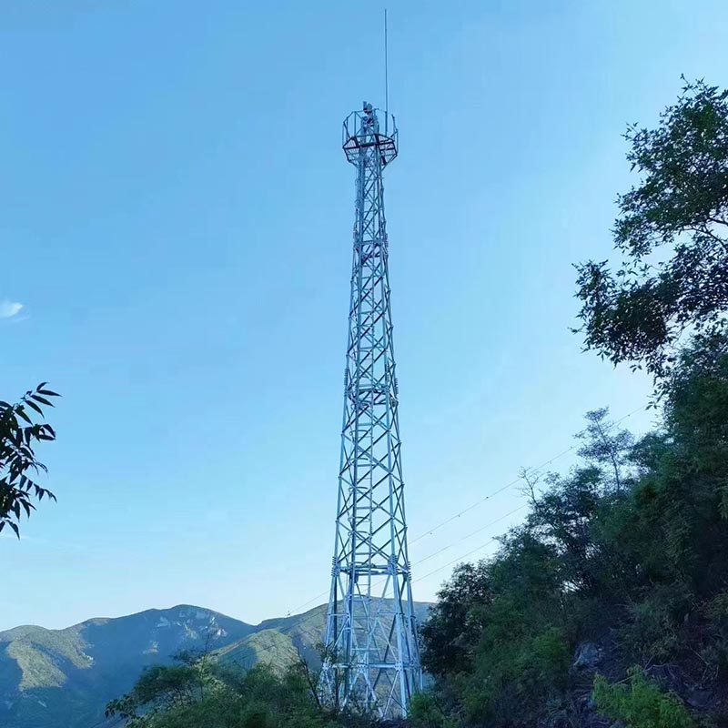 Torre di monitoraggio della sentinella con struttura in acciaio della sentinella in servizio